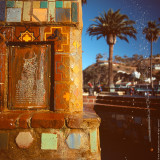 Juan Rodriguez Cabrillo Fountain, Avalon, St.Catalina Islland, CA, USA