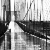 Brooklyn Bridge Rain, NYC