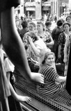 About store show-window, Moscow, USSR, 1954