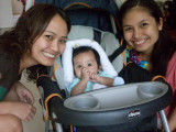 with Ninang Marie and Mommy