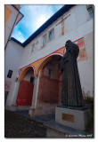 Santuario della Madonna del Sasso - il chiostro