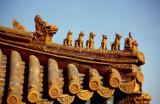 Forbidden City. Ornamental Roof