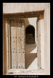 Wooden Door in Rustaq Fort