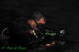 ILC checking gear for a night dive