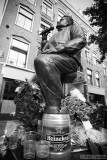 Statue of Andr Hazes - Dutch singer (famous for a.o. his beer consumption)