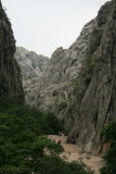 A karst canyon near Paklenices entrance