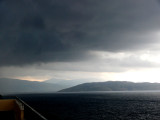 Storm over Albania