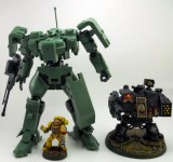 1:144 scale Tieren, from Gundam vs Dreadnought and Marine