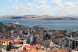 Overlook Istanbul from Galata Tower