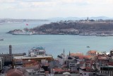 Topkapi palace view from Galata Tower