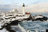 DSC06733.jpg WISHING YOU A YEAR OF PEACE AND WELLBEING... :)))) sunset Portland Head Light