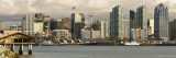 San Diego city skyline pano