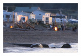 Les feux sur la plage