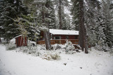 Snowy Cabin