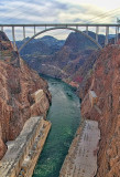 Colorado River At The Hoover Dam