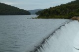 Cordeaux Dam - lake and spillway