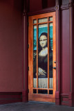 Mona Lisa on a Door