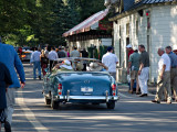 Leaving Saratoga Race Course