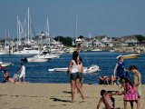 Volleyball at the beach.