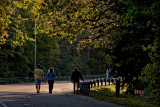 Walking at the reservoir.