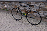 Bike rack sculpture