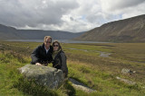 Hill walkers at Loch Muick