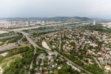 Vienna from the Danube tower