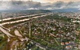 Vienna from the Danube tower