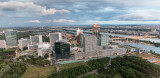 Vienna from the Danube tower