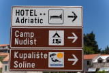 We went left