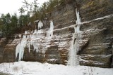 Icicles on Gorge Wall