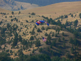 A powered paraglider