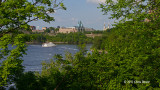 View behind the Supreme Court of Canada