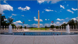Washington Monument and WWII Memorial