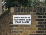 clamped