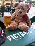 And now it's the right time for a glass of Victoria beer!
