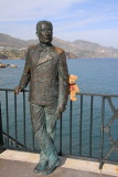 With King Alfonso XII on the Balcony of Europe