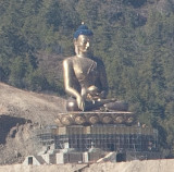 Budda being built