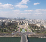 View from Eiffel Tower