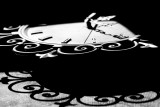 Afternoon Sun Clock Black  White.jpg