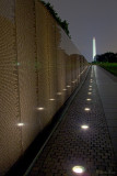 Vietnam Memorial at Night in HDR