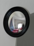 Port Lligat : Salvadors Dali house Reflet miroir de la chambre  coucher - Mirror reflection of the bedroom