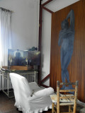 Port Lligat : Salvadors Dali house  - Workshop of the painter