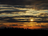 Sunset From The Throgs Neck Bridge