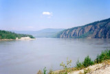 The Yukon River at Dawson City