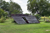 Leaning Garden Shed