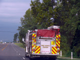 Fire Truck after Irene (York County)
