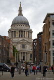 St Pauls Cathedral from Millennium Bridge