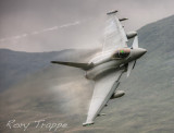 Typhoon on the approach to Tal y Llyn