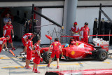 Ferrari pitstop